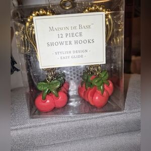 Maison De Base Cherry Shower Hooks Set of 12 – BNWT